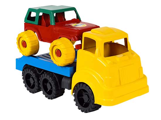 TRUCK PLATAFORMA C/ JEEP CAPOTA ( 637 )